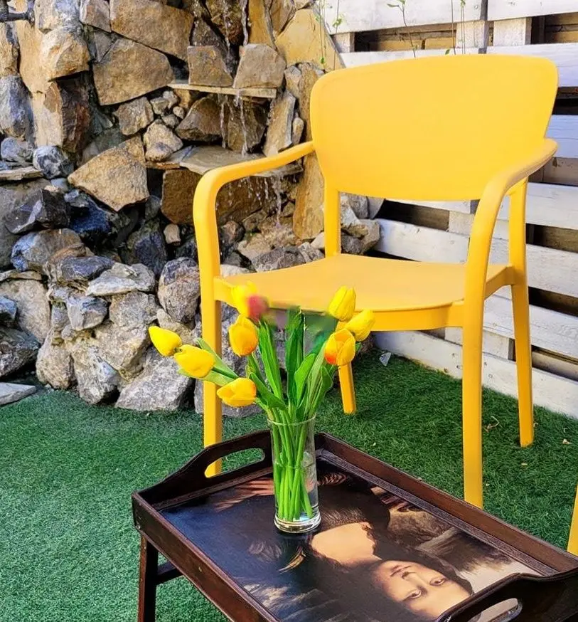 Scaun de gradina Sanja Blues 7071G (Yellow)