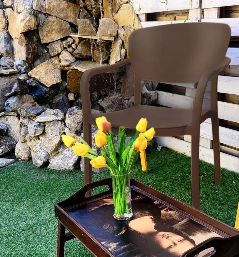 Садовый стул Sanja Blues 7071M (Brown)