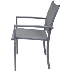 Set scaune de gradina Saska Garden 1065007 (Grey) Thumb