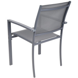 Set scaune de gradina Saska Garden 1065007 (Grey) Thumb