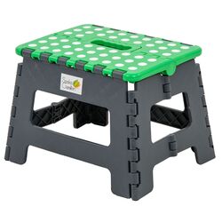 Taburet pliabil Saska Garden 1039855 (Gray/Green)