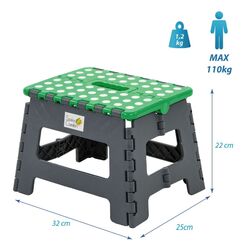 Taburet pliabil Saska Garden 1039855 (Gray/Green) Thumb