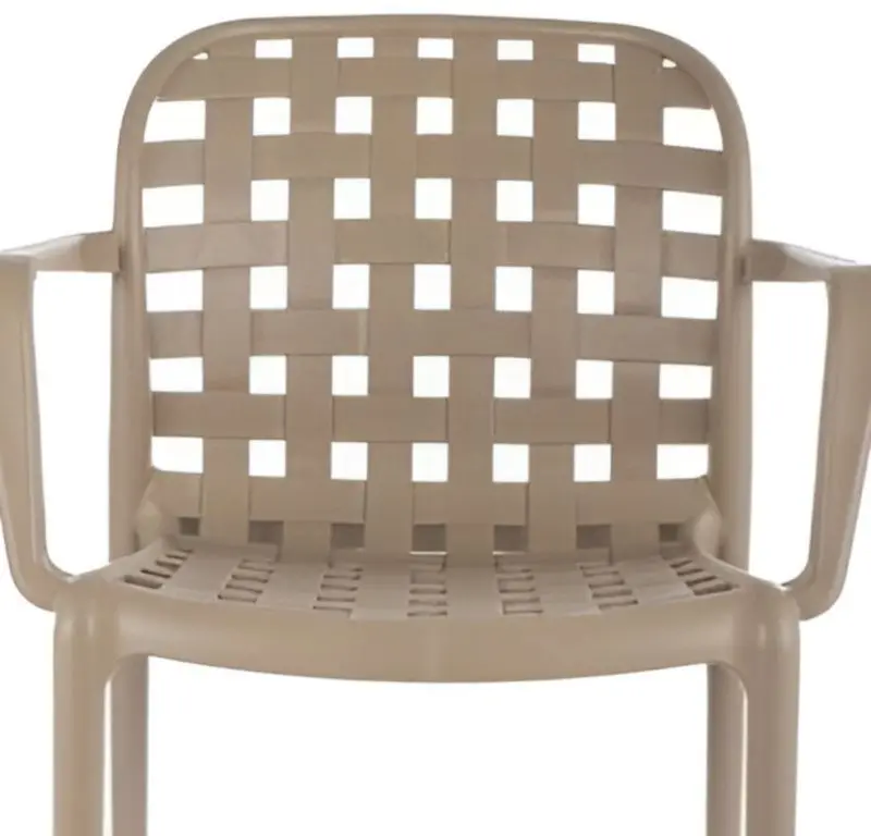 Scaun de gradina Signal Strip II (Beige)