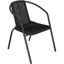 Scaun de gradina Springos Bistro GF1011 (Black) Thumb