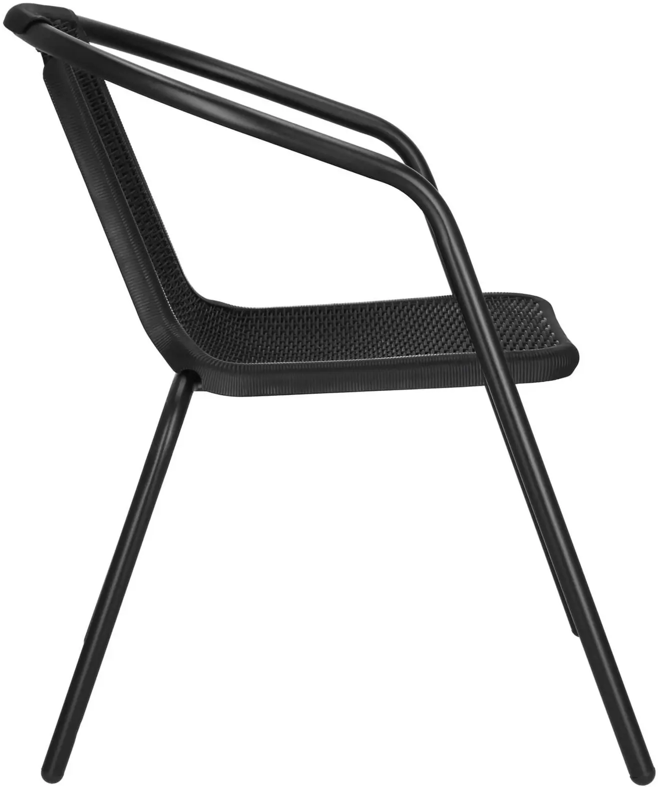 Scaun de gradina Springos Bistro GF1011 (Black) - 4