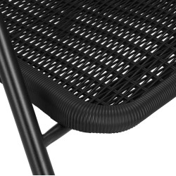 Scaun de gradina Springos Bistro GF1011 (Black) Thumb