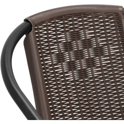 Scaun de gradina Springos Bistro GF1019 (Brown) Thumb