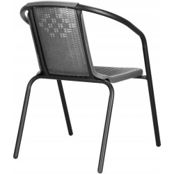 Scaun de gradina Springos Bistro GF1022 (Grey) Thumb