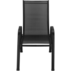 Scaun de grădină Springos Monza GF0103 (Black) Thumb