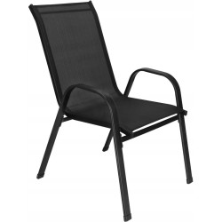 Scaun de grădină Springos Monza GF0103 (Black) Thumb
