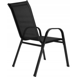 Scaun de grădină Springos Monza GF0103 (Black) Thumb