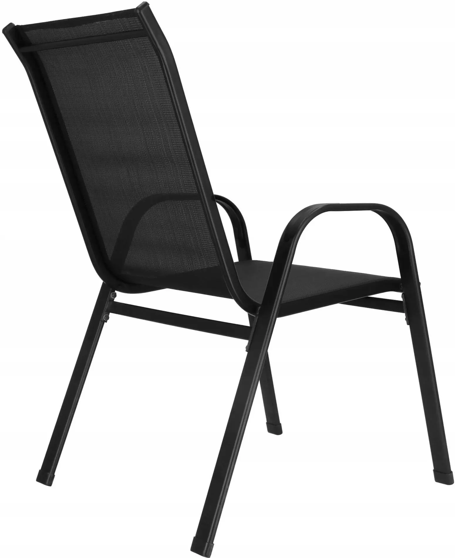 Scaun de grădină Springos Monza GF0103 (Black) - 5