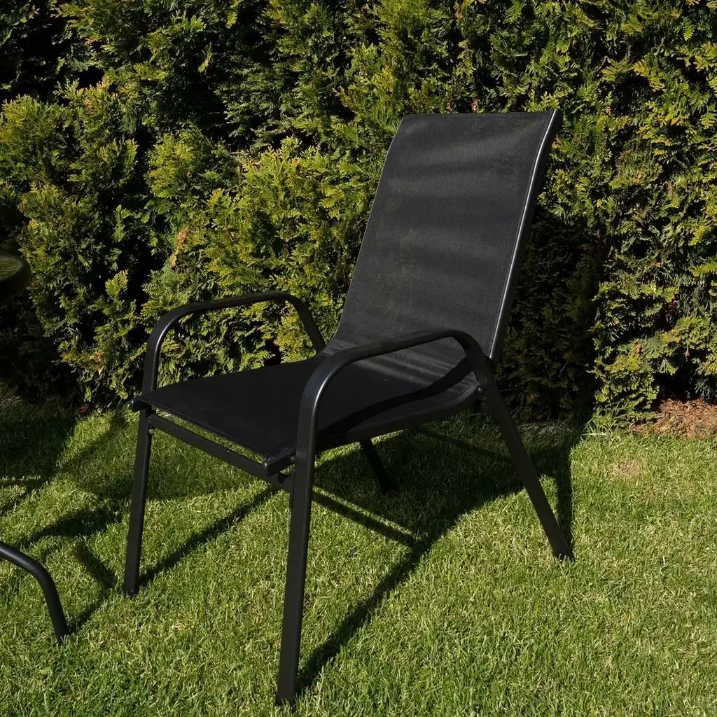 Scaun de grădină Springos Monza GF0103 (Black)