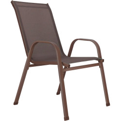 Scaun de grădină Springos Monza GF0105 (Brown) Thumb