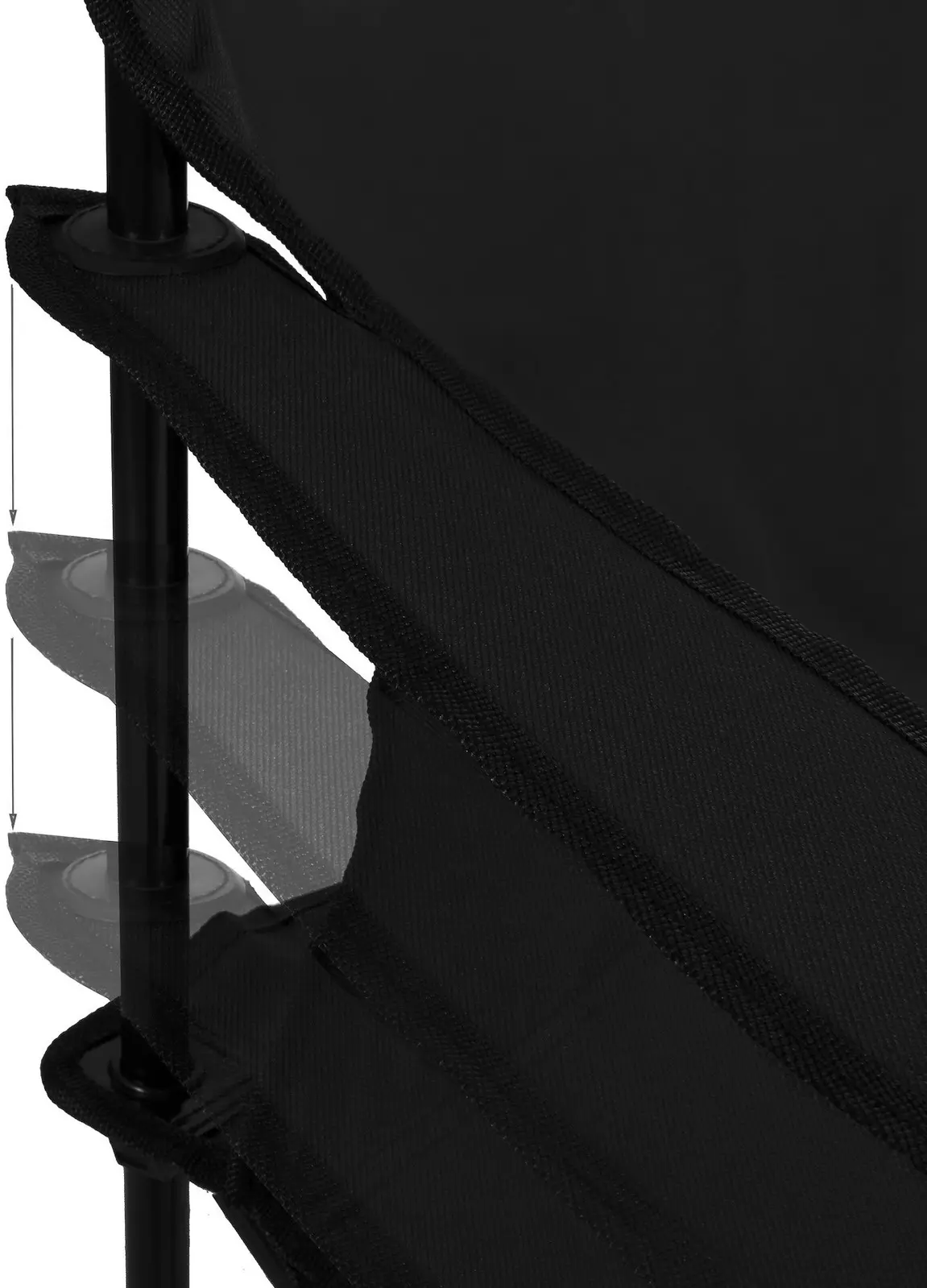 Складной стул Springos Costa CS0001 (Black) - 7