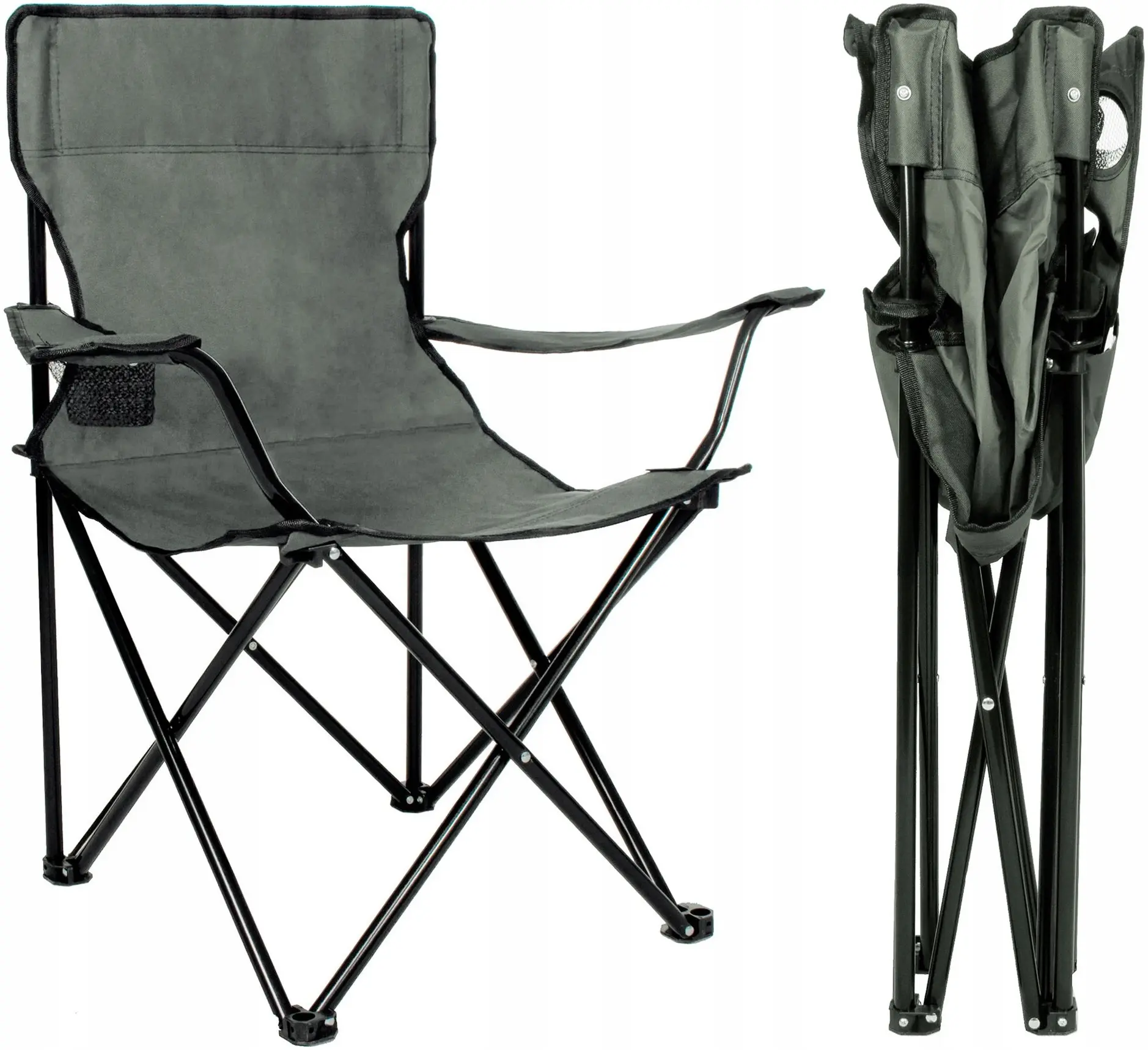 Складной стул Springos Costa CS0002 (Grey) - 3