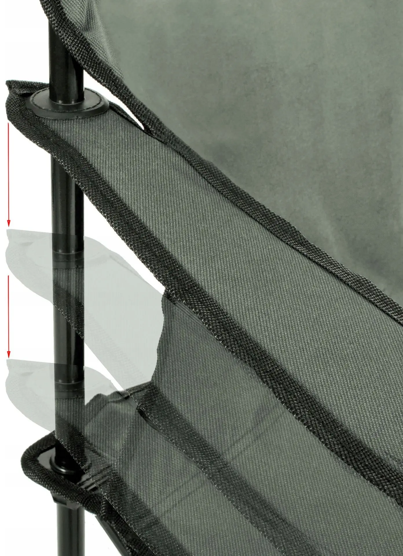 Складной стул Springos Costa CS0002 (Grey) - 5