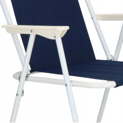 Scaun pliabil Springos Malaga GC0049 (Dark Blue) Thumb