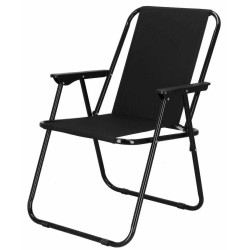 Scaun pliabil Springos Malaga GC0062 (Black) Thumb