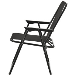 Scaun pliabil Springos Malaga GC0062 (Black) Thumb