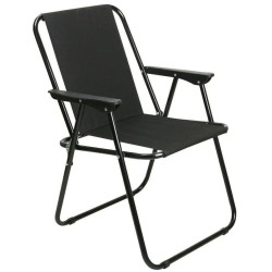 Scaun pliabil Springos Malaga GC0062 (Black) Thumb