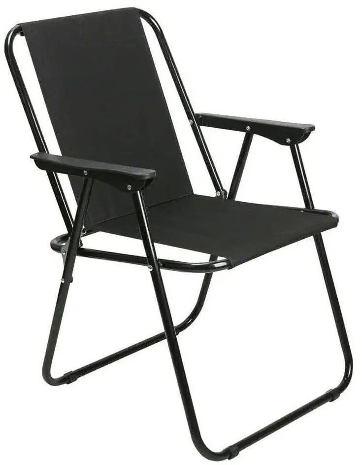Scaun pliabil Springos Malaga GC0062 (Black) - 4