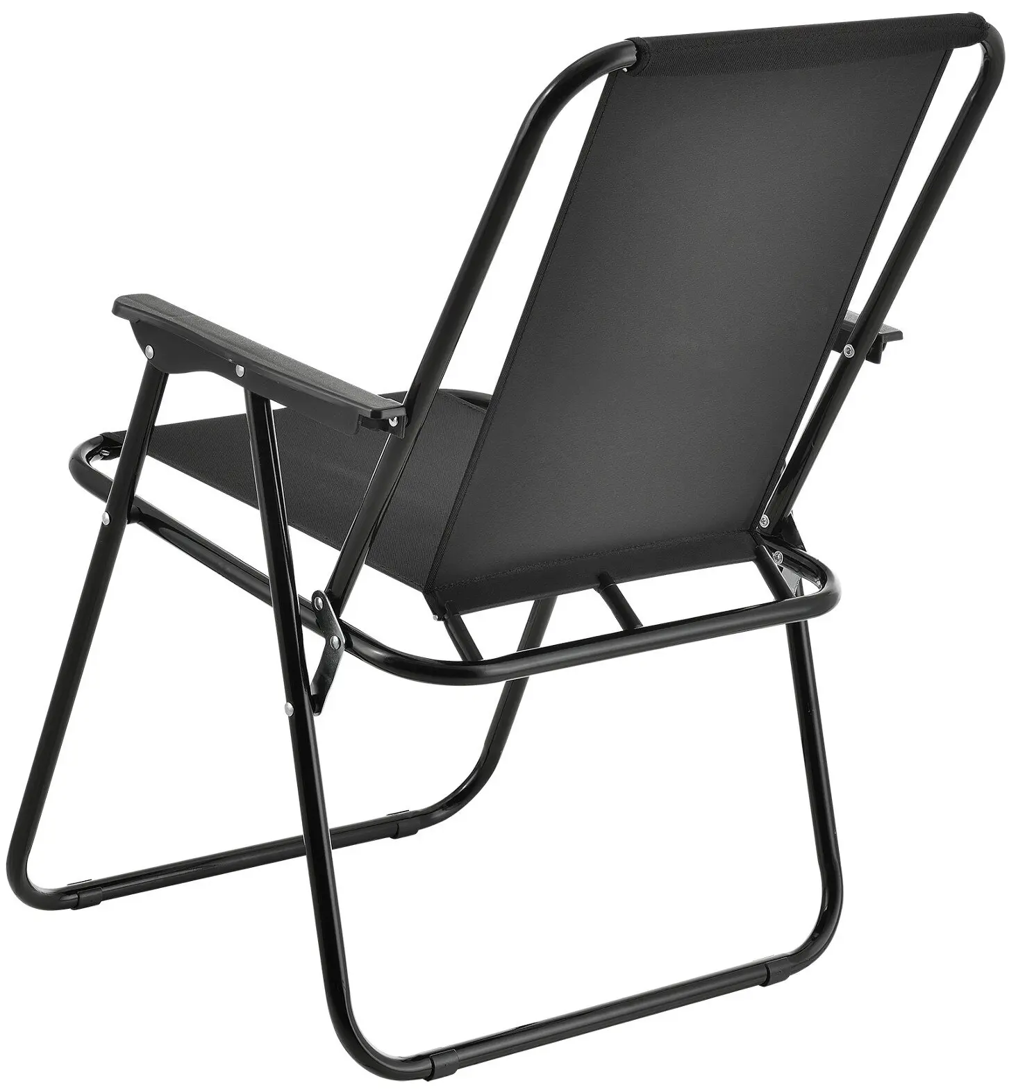 Scaun pliabil Springos Malaga GC0062 (Black) - 5