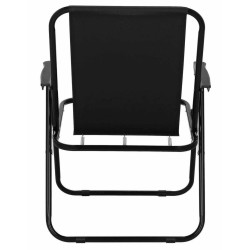 Scaun pliabil Springos Malaga GC0062 (Black) Thumb