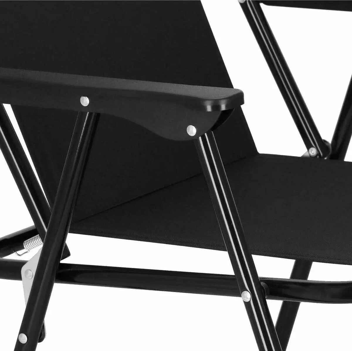 Scaun pliabil Springos Malaga GC0062 (Black) - 8