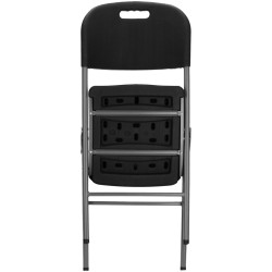 Складной стул Springos Raut GF0053 (Black) Thumb