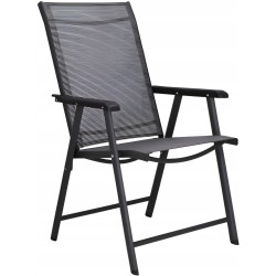 Складной стул Springos Verona GF0078 (Graphite) Thumb