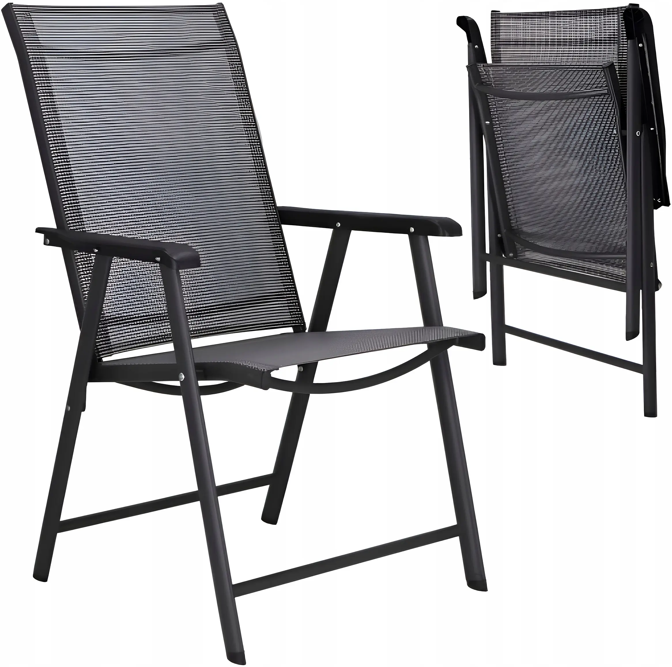 Складной стул Springos Verona GF0078 (Graphite) - 6