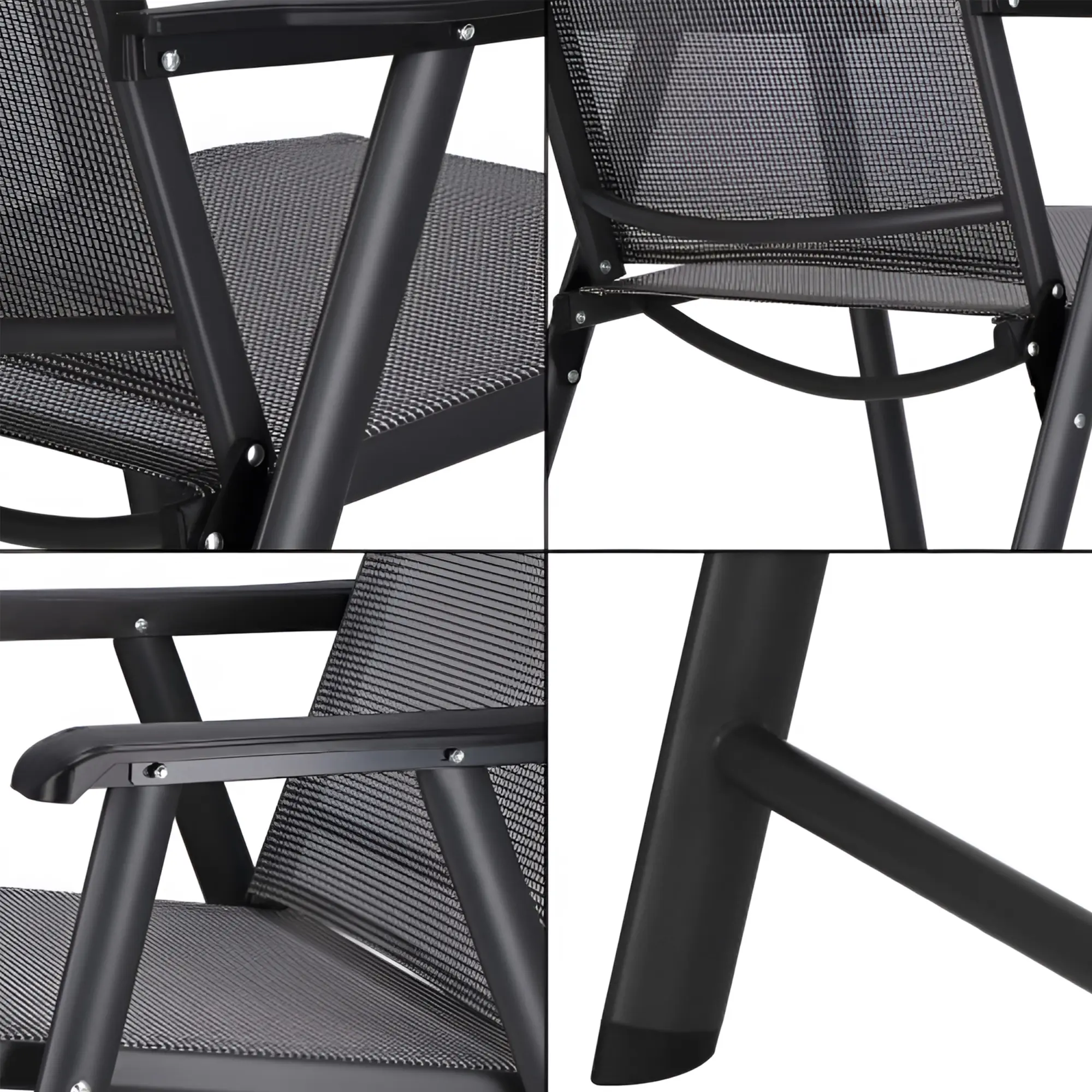 Складной стул Springos Verona GF0078 (Graphite) - 8