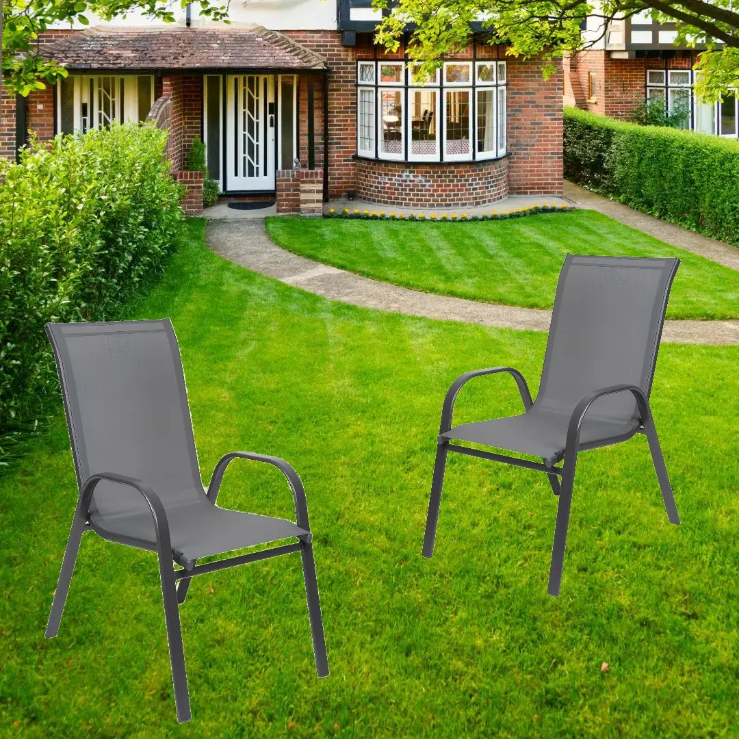 Scaun de grădină Strend Pro LEQ Karen (Shadow Gray)