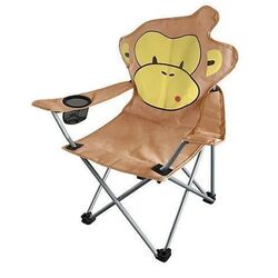 Scaun pliabil pentru copii Strend Pro Mono (Maro)