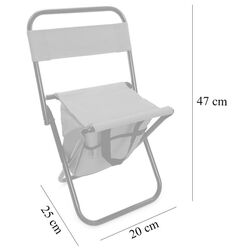 Складной стул Strend Pro CC4101 (Blue/Black) Thumb