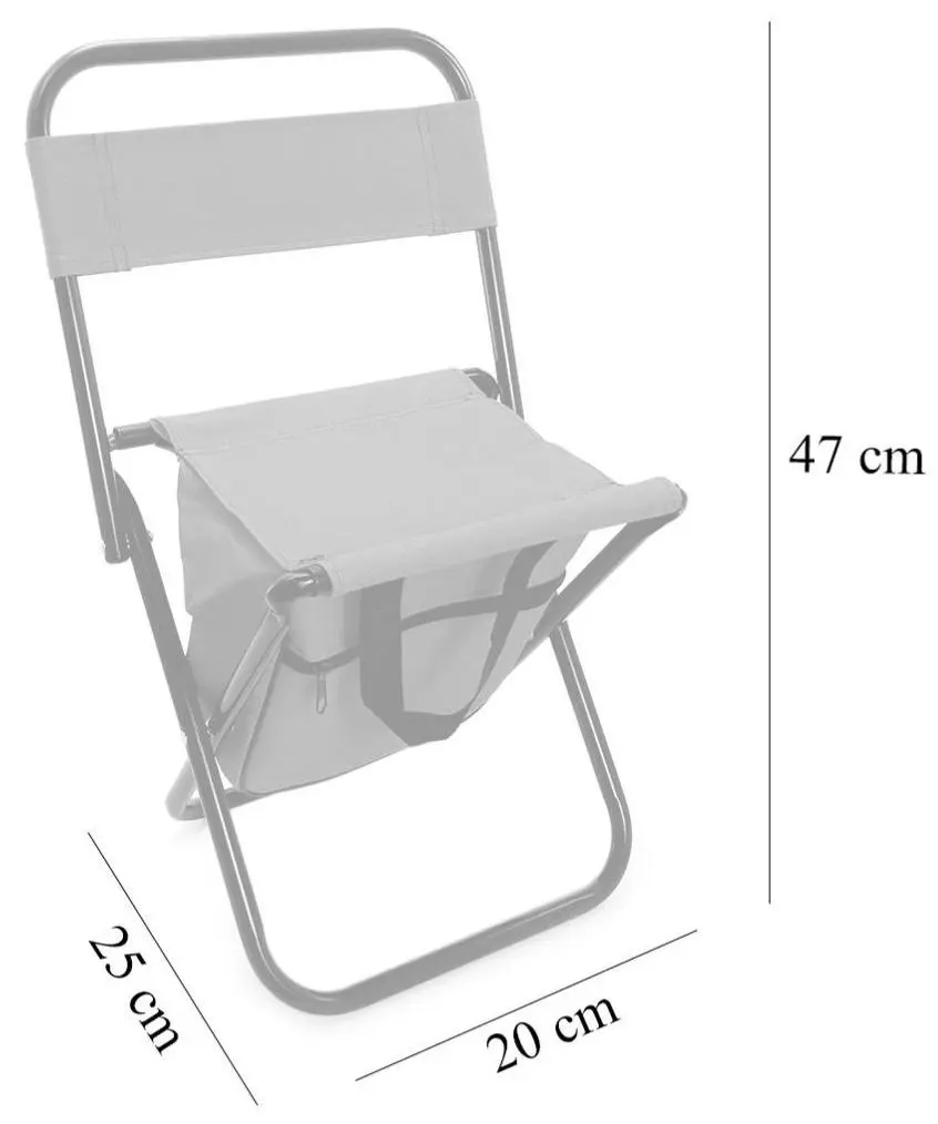 Складной стул Strend Pro CC4101 (Blue/Black)