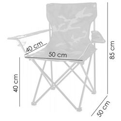 Scaun pliabil Strend Pro LEQ Arnold (Camouflage) Thumb