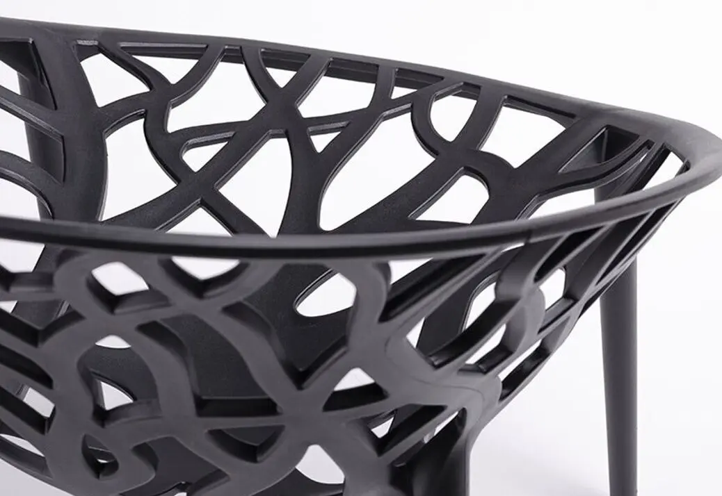 Scaun de grădină Sunrise C-58 PP (Black)