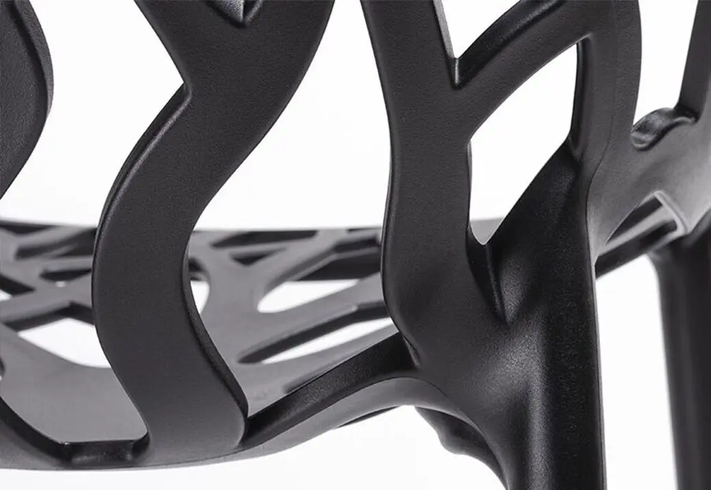 Scaun de grădină Sunrise C-58 PP (Black)