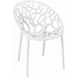 Scaun de grădină Sunrise C-58 PP (White) Thumb