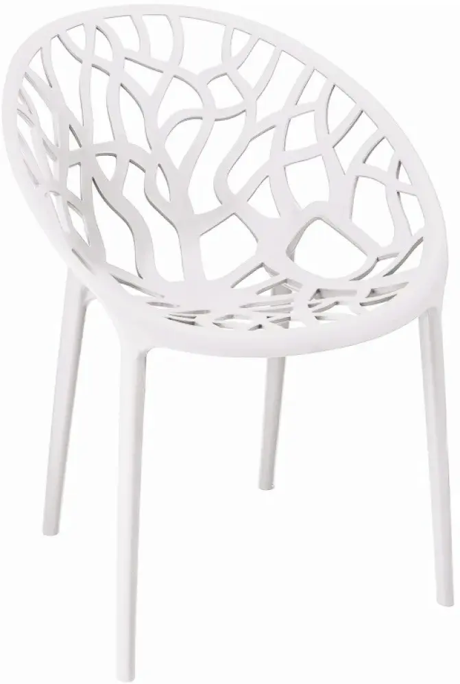 Scaun de grădină Sunrise C-58 PP (White)