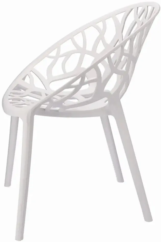 Scaun de grădină Sunrise C-58 PP (White)