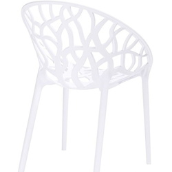 Scaun de grădină Sunrise C-58 PP (White) Thumb