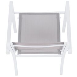 Scaun de gradina Tempo Kondela Dorio (White/Light Grey) Thumb