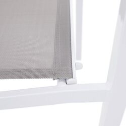 Scaun de gradina Tempo Kondela Dorio (White/Light Grey) Thumb