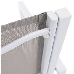 Scaun de gradina Tempo Kondela Dorio (White/Light Grey) Thumb