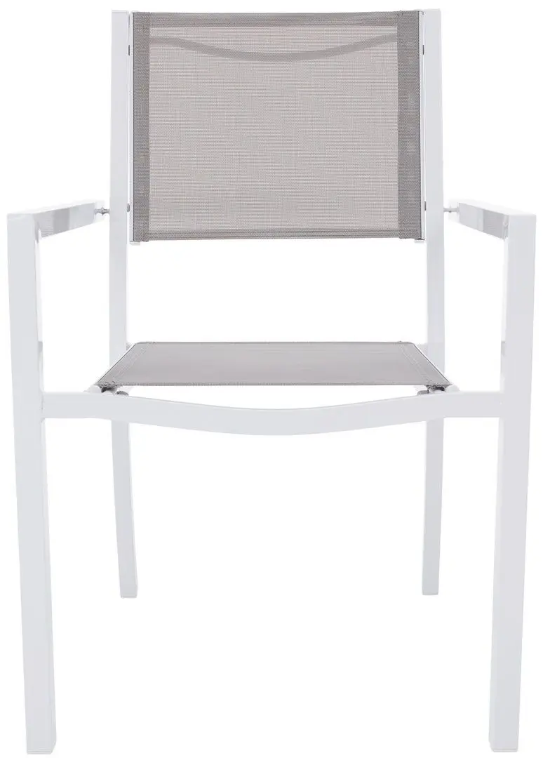 Scaun de gradina Tempo Kondela Dorio (White/Light Grey) - 11