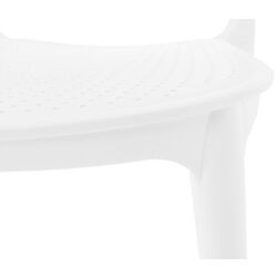 Садовый стул Tempo Kondela Fedra New (White) Thumb