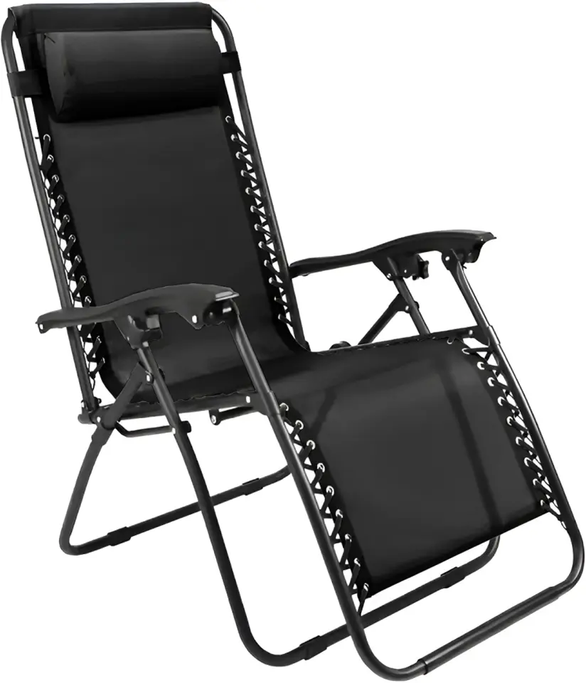 Scaun pliabil Tempo Kondela Gerald New (Black)